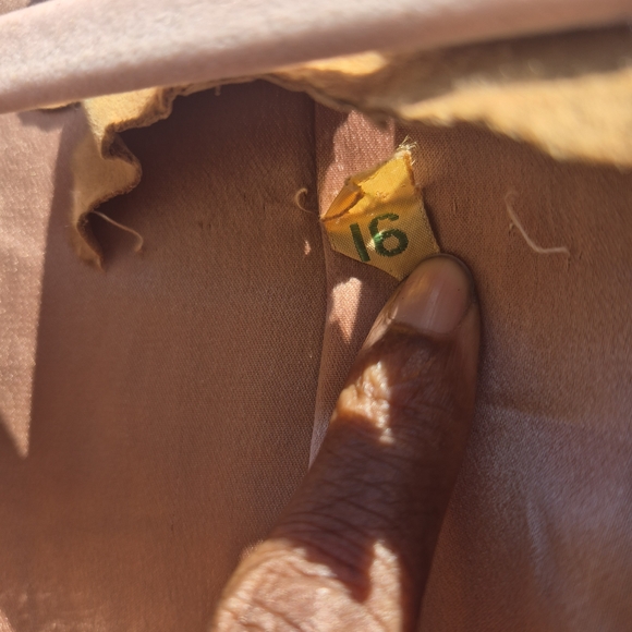 Women's Tan Coat - Picture 4 of 10